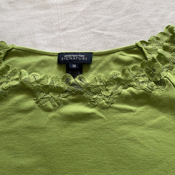 Jones New York Signature top 1X - Picture 3 of 4
